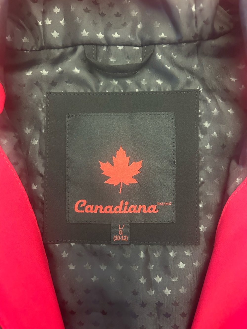Red Hooded Waterproof Jacket - Picture 2 of 2
